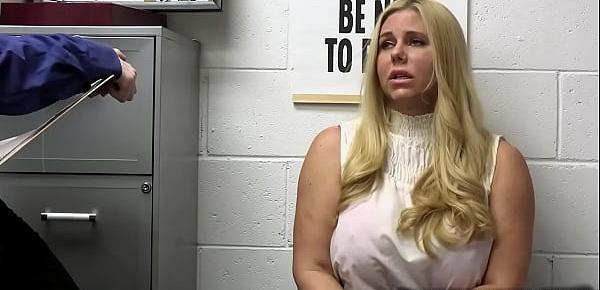 Karen Fisher letting the young officer enjoy her sexy hot body